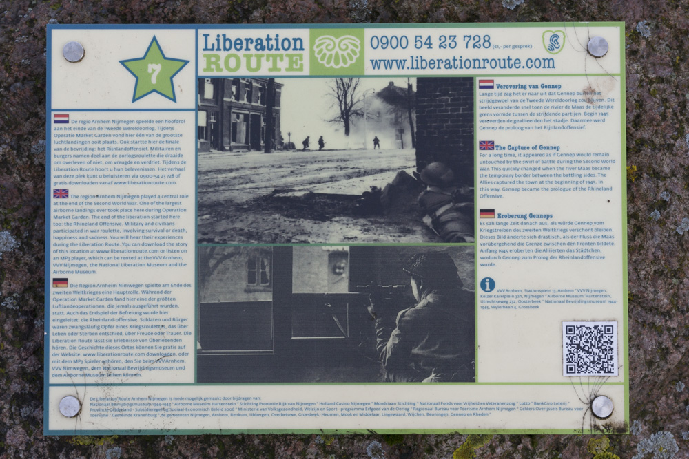 Liberation Route Marker 007: The Capture of Gennep #2
