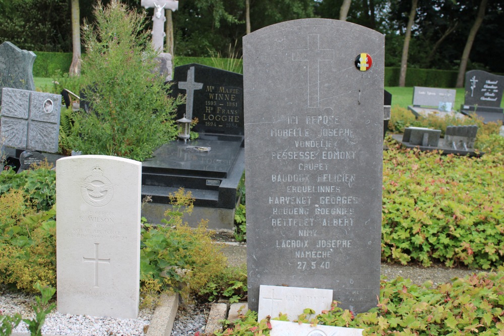 Belgische Oorlogsgraven Steenkerke #5