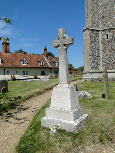 Oorlogsmonument Little Waldingfield