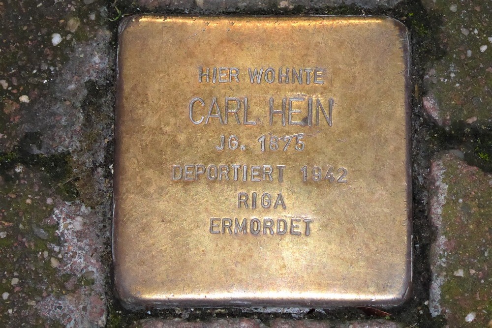 Stolperstein Hafenstrae 34 #2