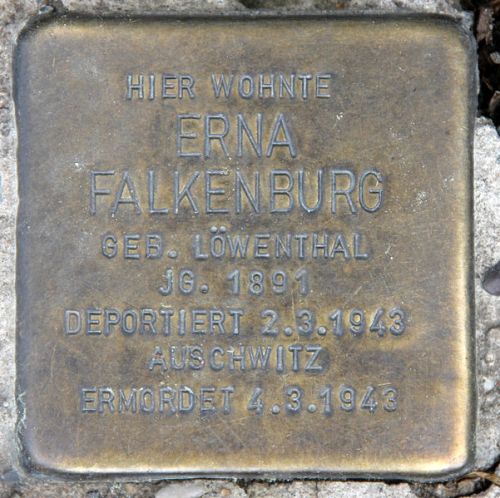 Stolpersteine Manteuffelstrae 5 #1