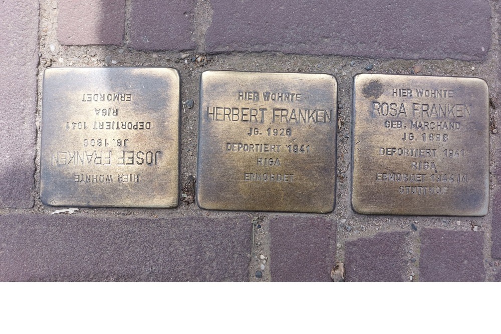 Stolpersteine Mennonitenstrae 1 #1