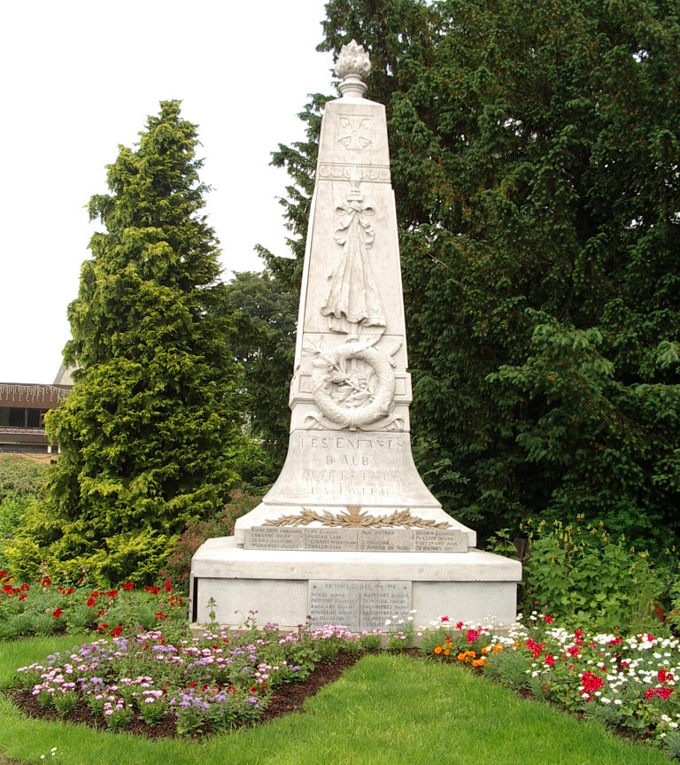 Oorlogsmonument Auby