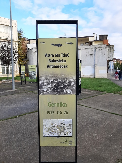 Information Panels Bomb Attack Guernica 26 April 1937 #2