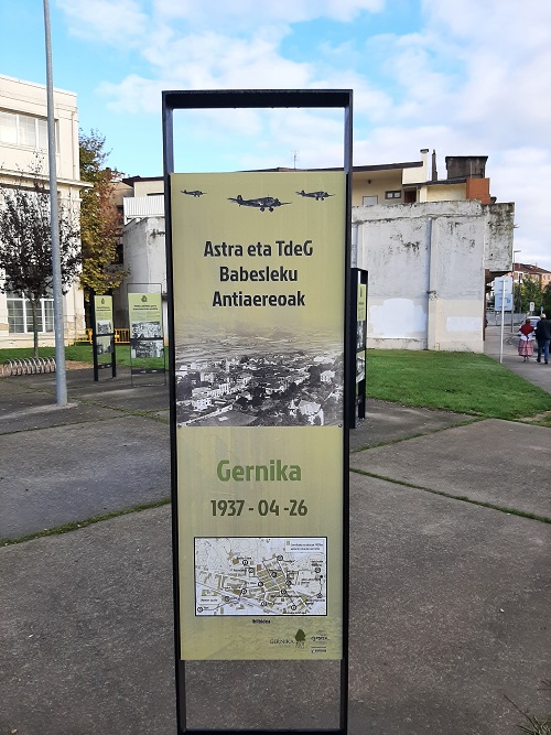 Informatiepanelen Bomaanval Guernica 26 april 1937 #2