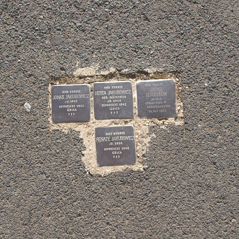 Stumbling Stones Lindenstraße 4 #1
