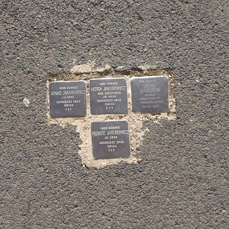 Stolpersteine Lindenstrae 4 #1