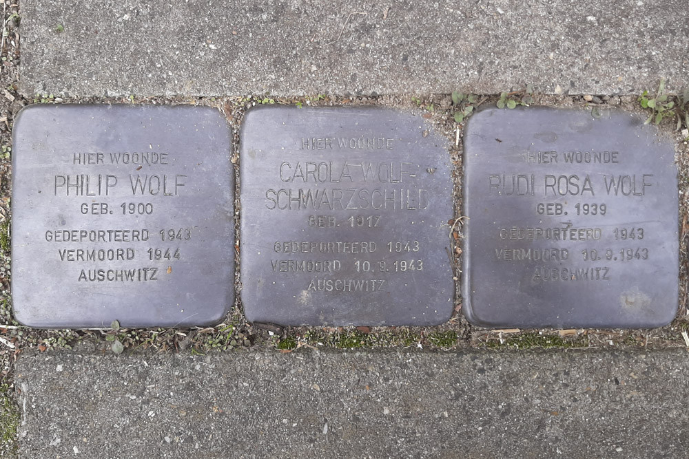 Stolpersteine Molenstraat 1 #2