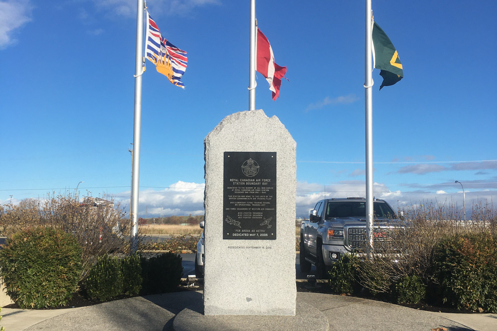 Monument RCAF Station Boundary Bay #1