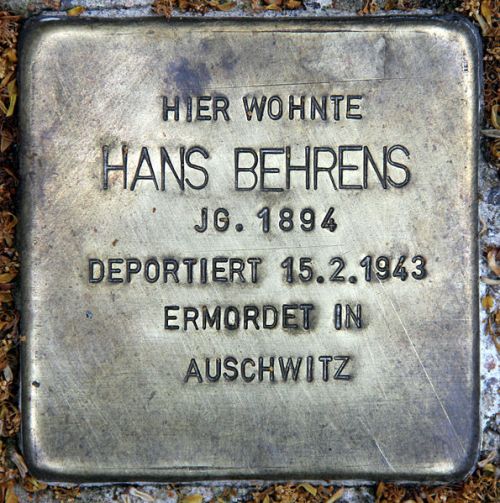 Stolperstein Leonhardtstrae 17 #1