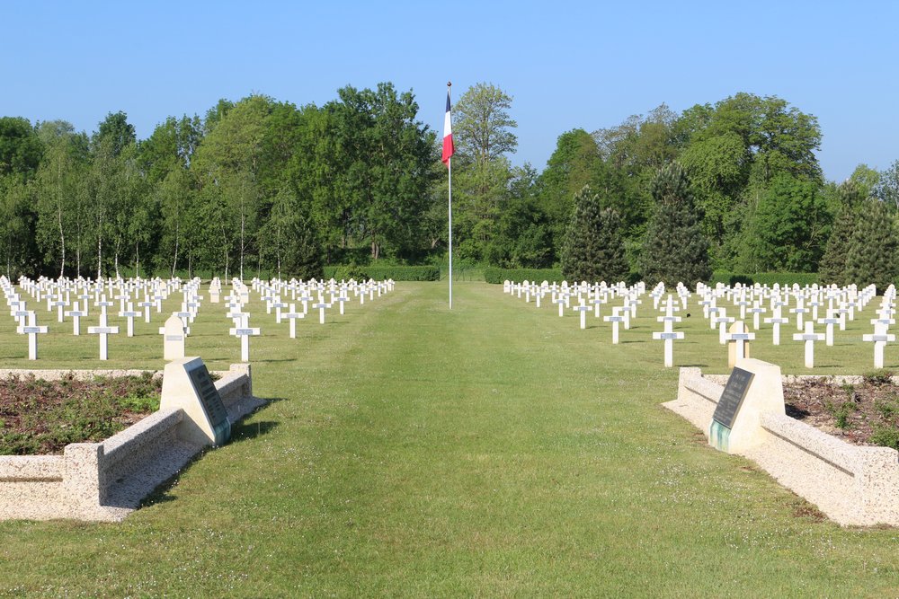 Franse Oorlogsbegraafplaats Bras-sur-Meuse #2