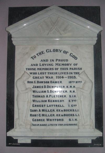 War Memorial St. John the Evangelist's Church #1