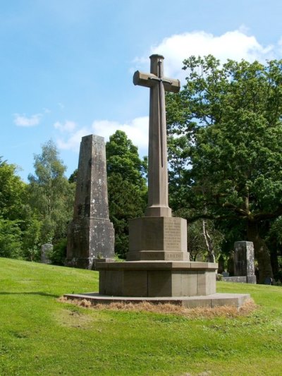 War Memorial Greenock Cemetery #1