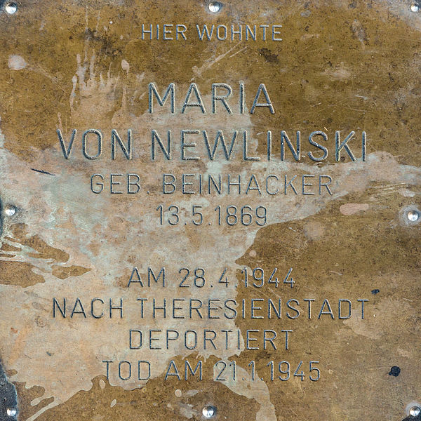 Remembrance Stone Prinz-Eugen-Straße 18