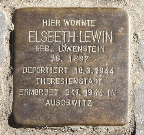 Stolpersteine Nassauische Strae 53 #1