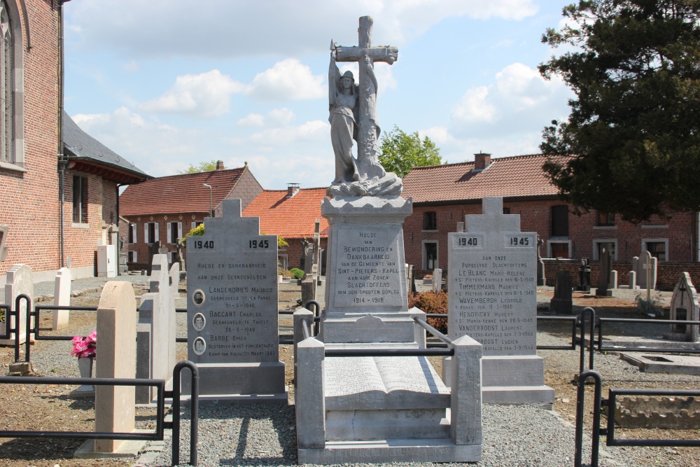 Oorlogsmonument Sint-Pieters-Kapelle #1