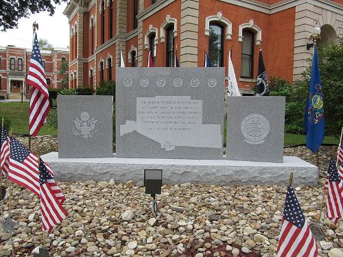 Monument Veteranen Elk County #1