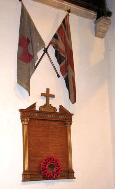 War Memorial St. John Church Garboldisham