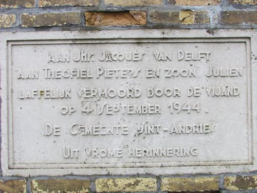 Monument Vermoorde Burgers Brugge #2