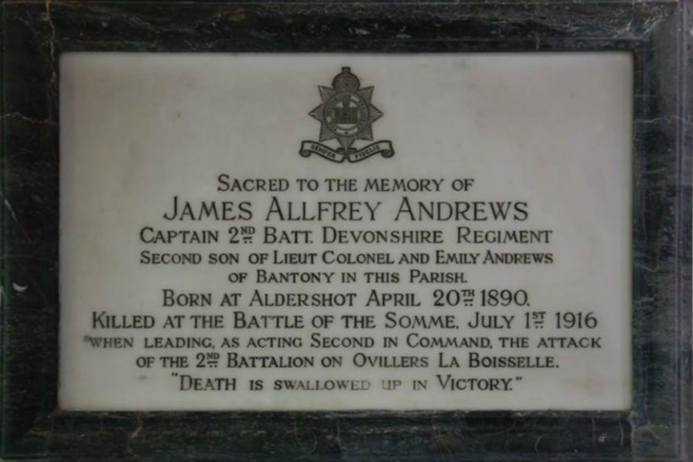 Memorials First World War St. Mary the Virgin Church Salehurst