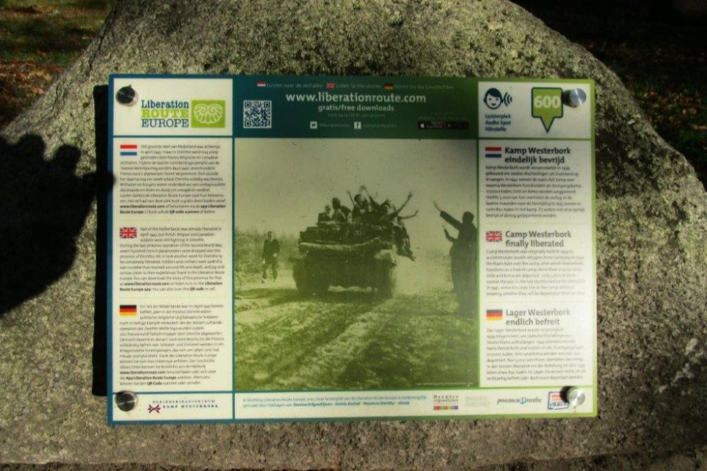 Liberation Route Marker 600: Kamp Westerbork eindelijk bevrijd #2