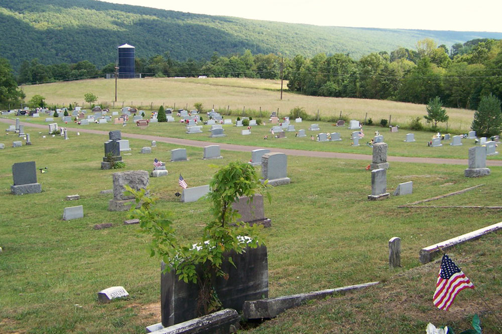 Amerikaanse Oorlogsgraven Hyndman Cemetery #1