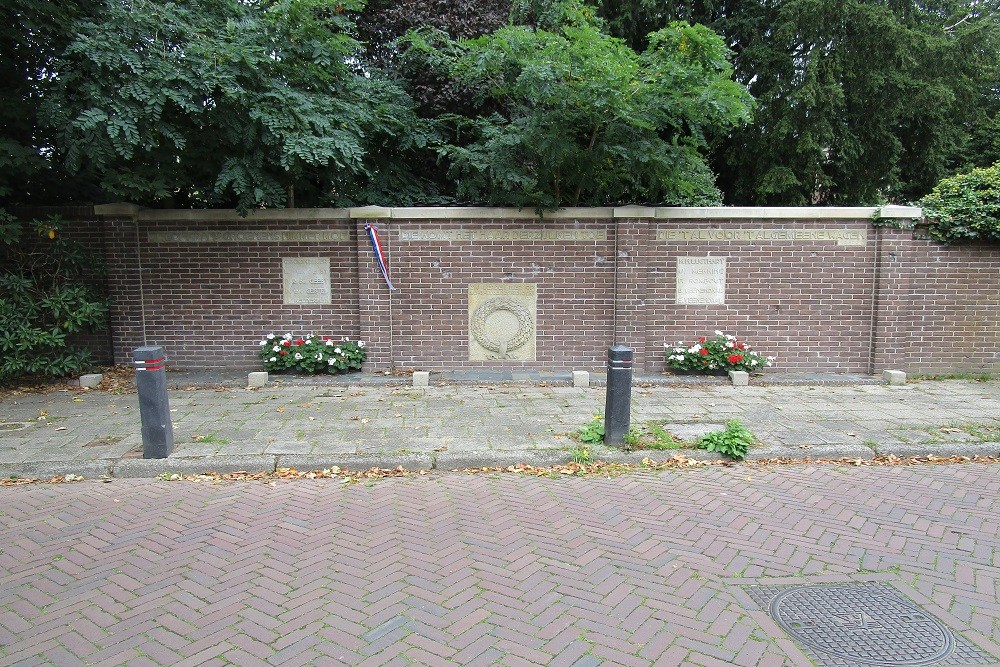 Memorial and Bullet Impacts Execution 20 March 1945 #5