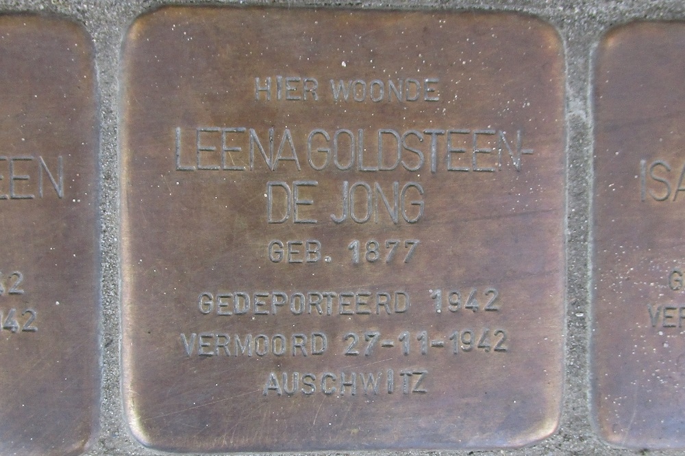 Stolpersteine Wierdensestraat 14 #3