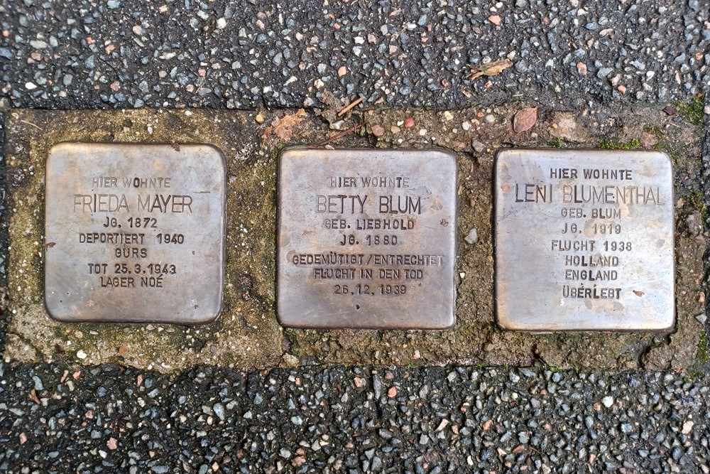 Stolpersteine Bergstraße 44 #1