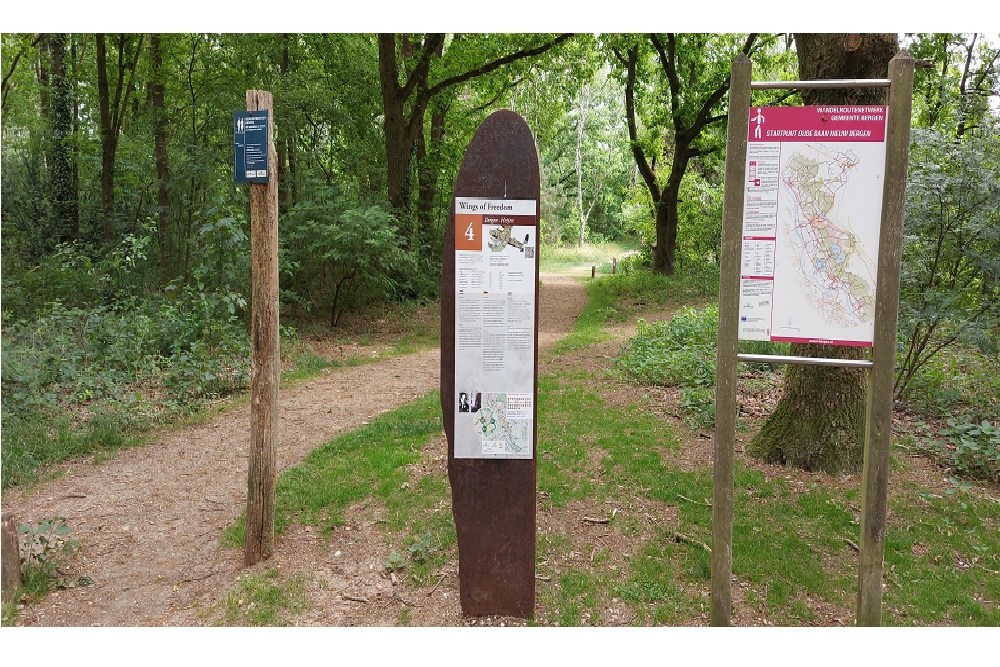 Cycle Route Wings of Freedom: Crash Site Lancaster Mk II, NN744 #3