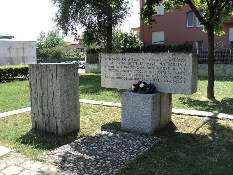 Monument Omgekomen Partizanen Stenjevec #1