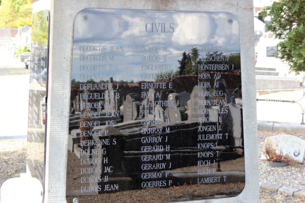 Oorlogsmonument Begraafplaats Soumagne #3