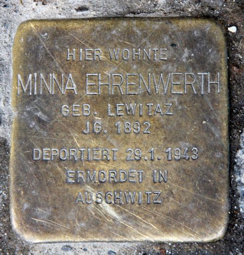 Stolpersteine Elberfelder Strae 16 #1