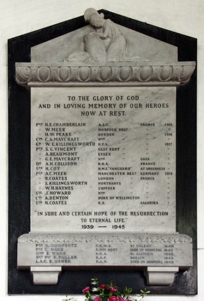 War Memorial St Margaret Church