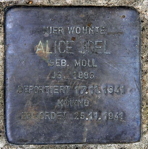 Stolperstein Falterweg 11 #1