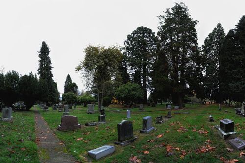 Commonwealth War Grave Evergreen Cemetery #1