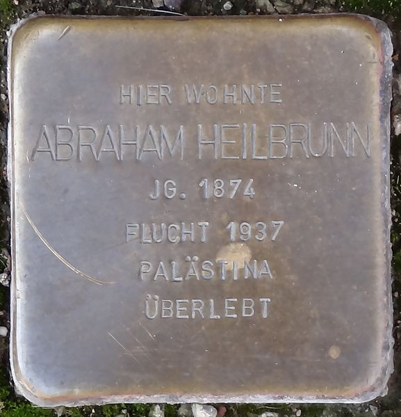 Stolpersteine Fleischgasse 1A