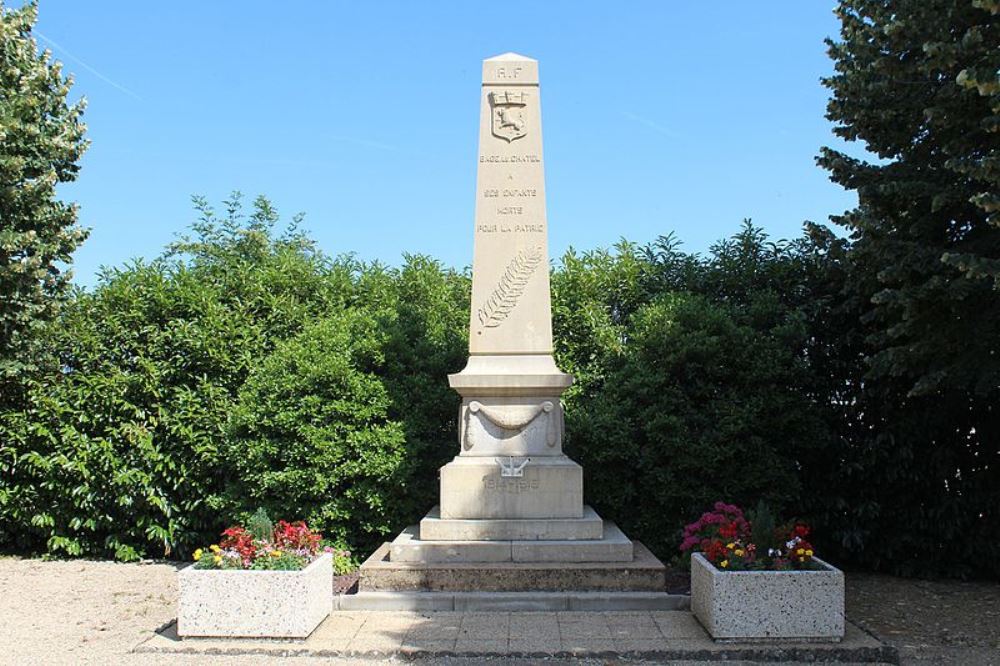 Oorlogsmonument Bg-le-Chtel