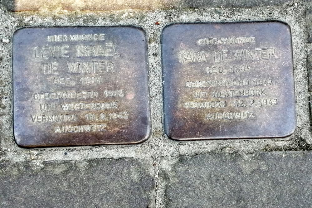 Stolpersteine Molendijk t/o 55 #1