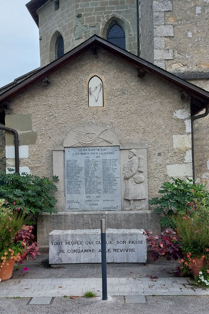 Oorlogsmonument Le Bourget-du-Lac #3