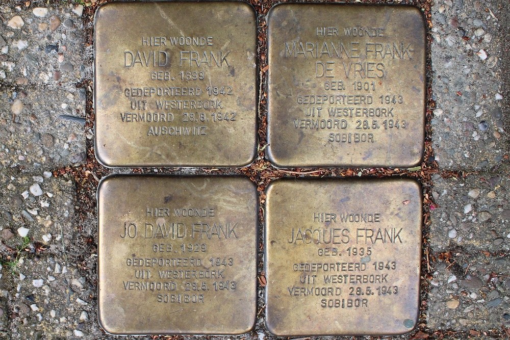 Stolpersteine Hendrick de Keyserlaan 10 #1