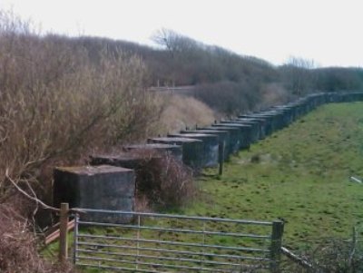 Tank Barrier Kidwelly #1