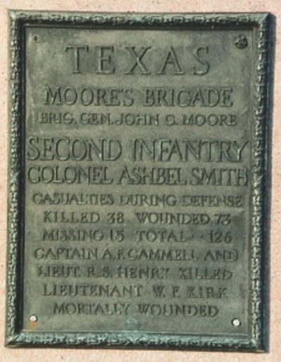 2nd Texas Infantry (Confederates) Monument #1