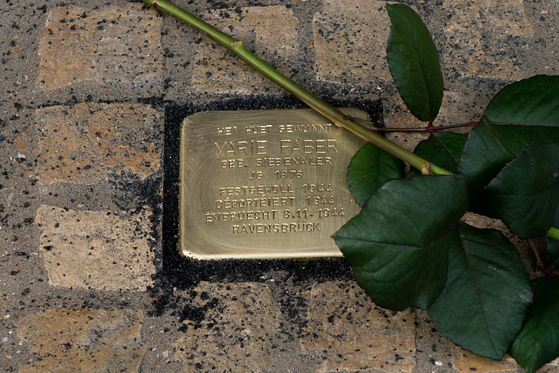 Stolperstein 16 Rue du Moulin #1