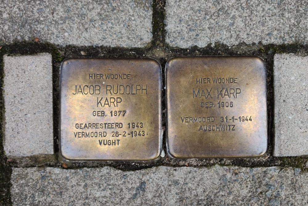 Stolpersteine Zoomstraat 33