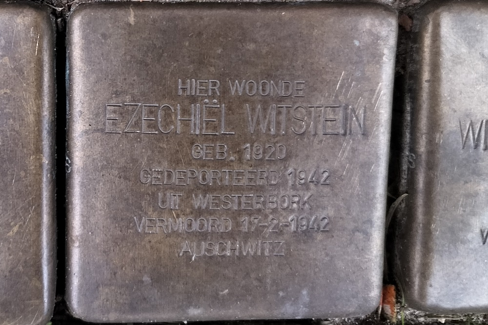 Stolpersteine Hugo Molenaarstraat 12a #3