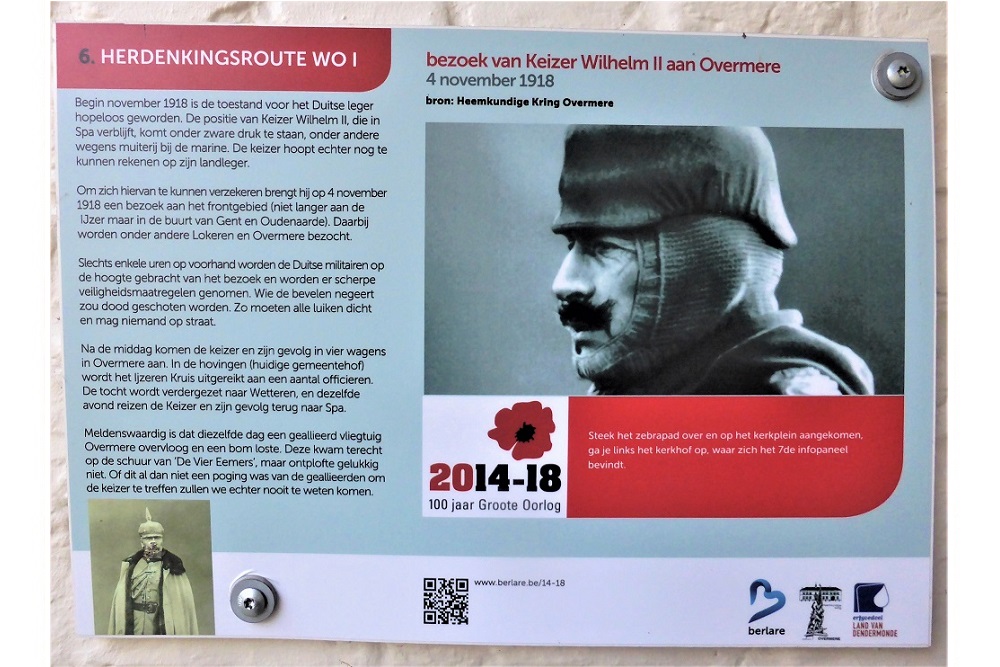 Memorial Route 100 years Great War - Information Board 6 #1