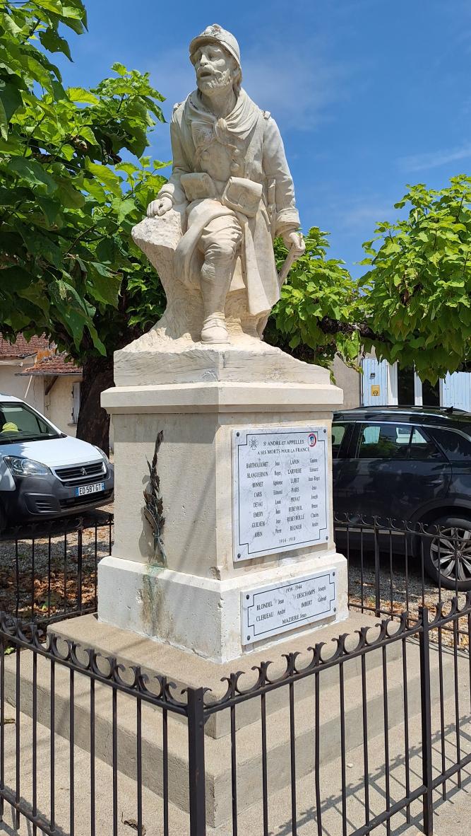 War Memorial Saint-André-et-Appelles #2