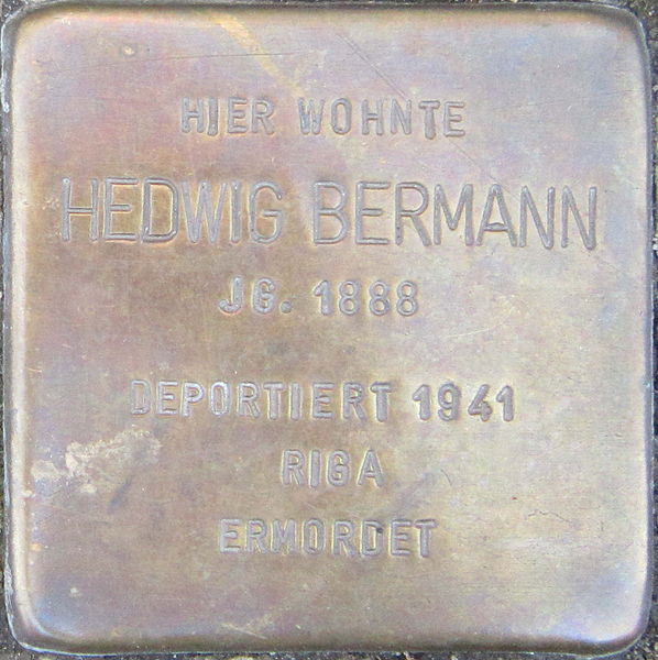 Stolpersteine Goethestrae 13