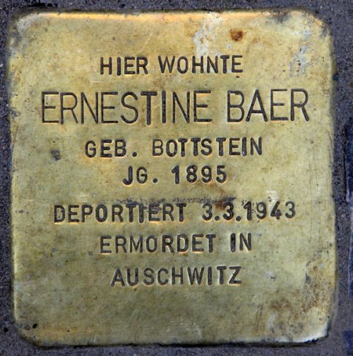 Stumbling Stones Markgraf-Albrecht-Straße 14 #1